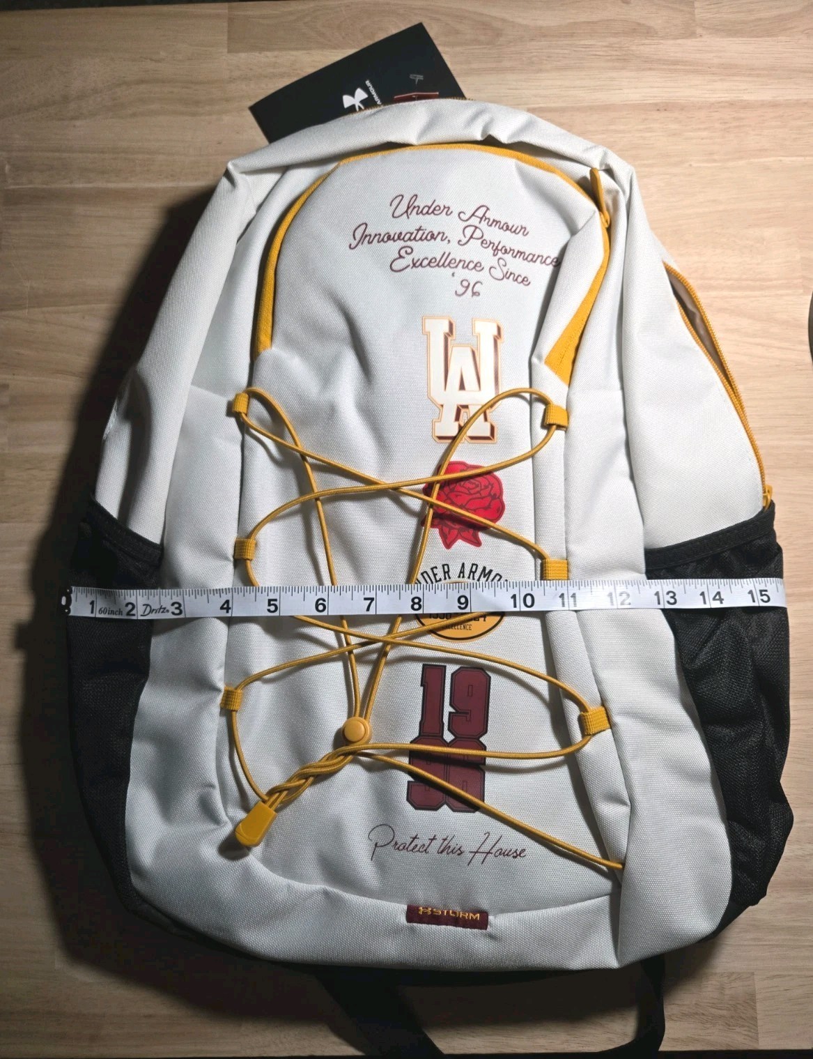 Under Armor Backpack 1996 Retro Vintage Style Team Unisex-Adult UA Zip Closure