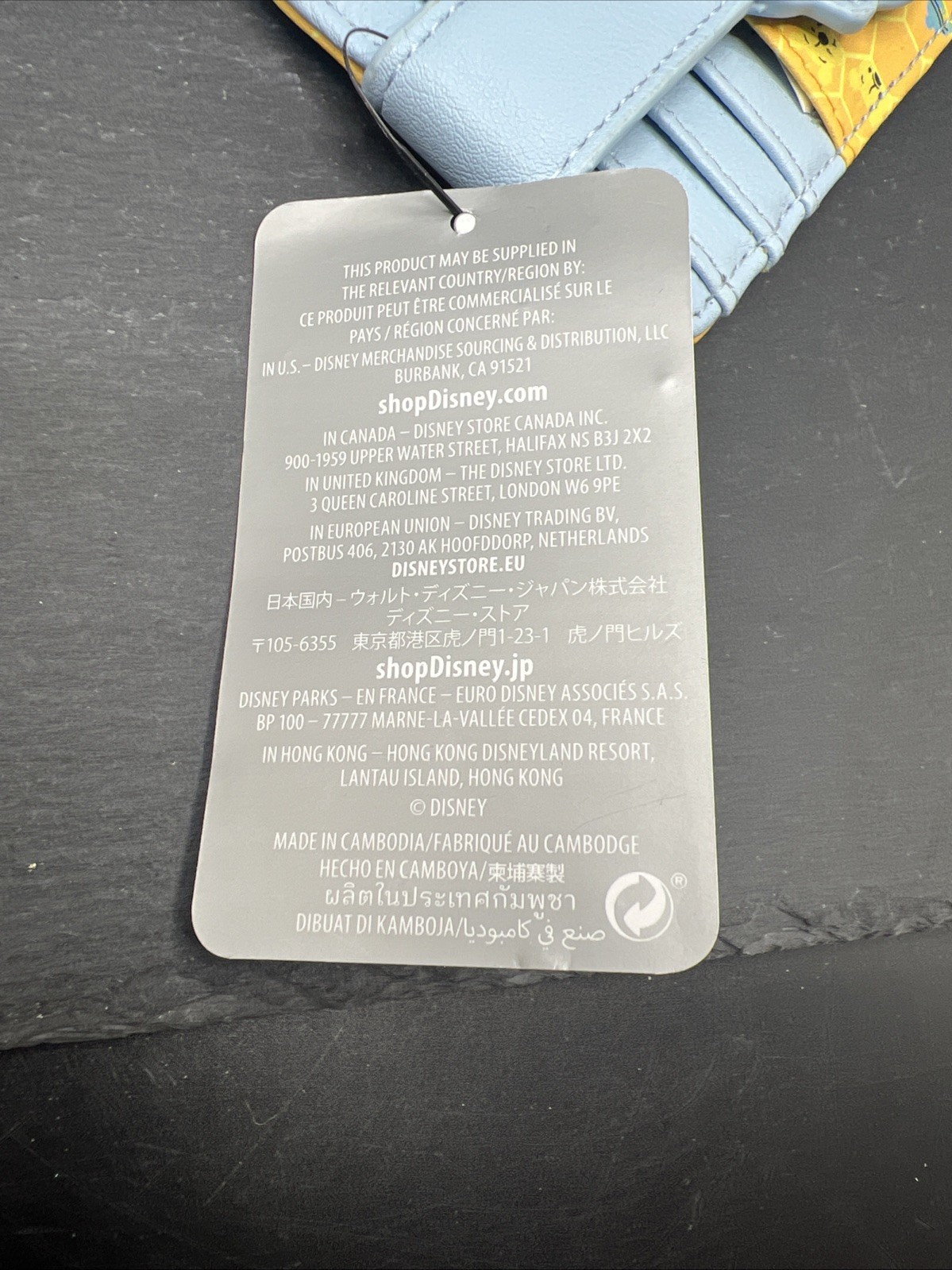 Disney Parks Winnie the Pooh Cardholder Honey Pot 2022 NWT