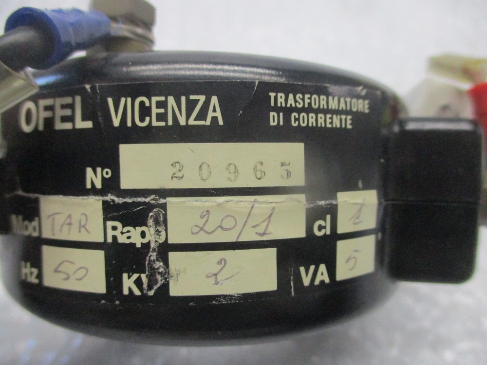 OFEL VICENZA TAR CURRENT TRANSFORMER UNMP