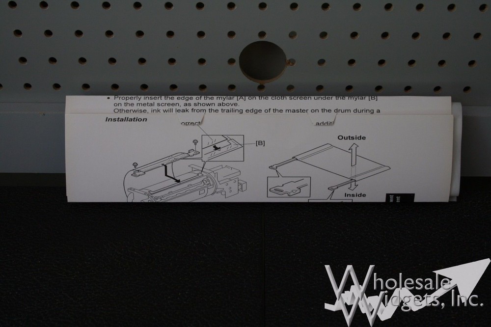 Drum Screen Compatible With Riso 030-16202 For Risograph RP 3100 3500 RP3700 A3