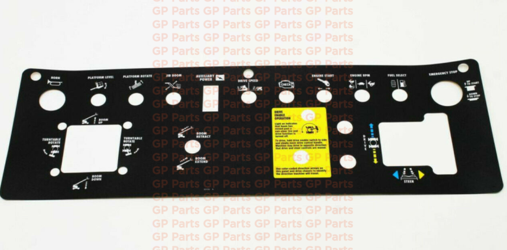 Genie 52155GT, DECAL- PLATFORM CONTROL, S40/S45