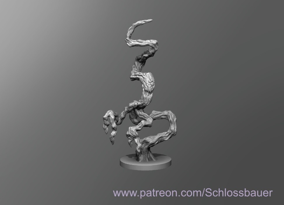 Small Lightning Elemental Monster Manual 28mm Scale DND D&D Miniature SB