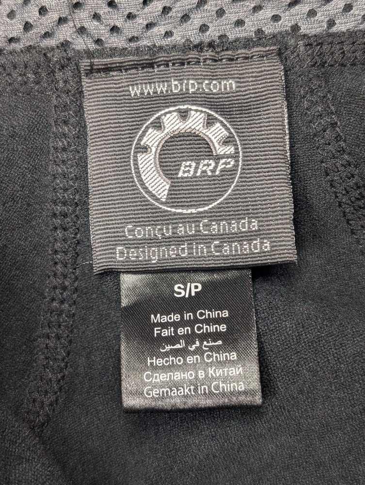 NWT Sea-Doo BRP Element Riding Jacket Black Size Small