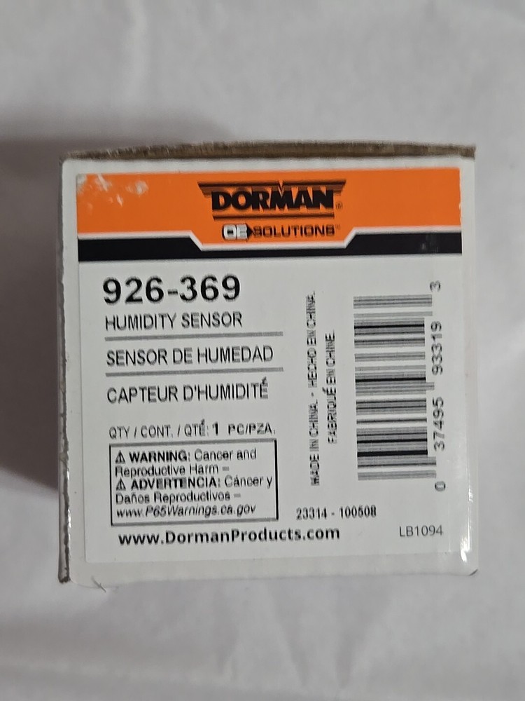 Humidity Sensor Dorman 926-369 NEW