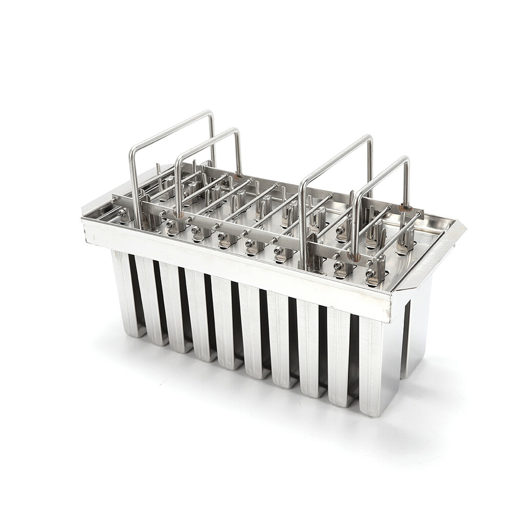 Ice Cream Stick Mold 20pcs Mold Cup Stainless Steel Mold Commercial