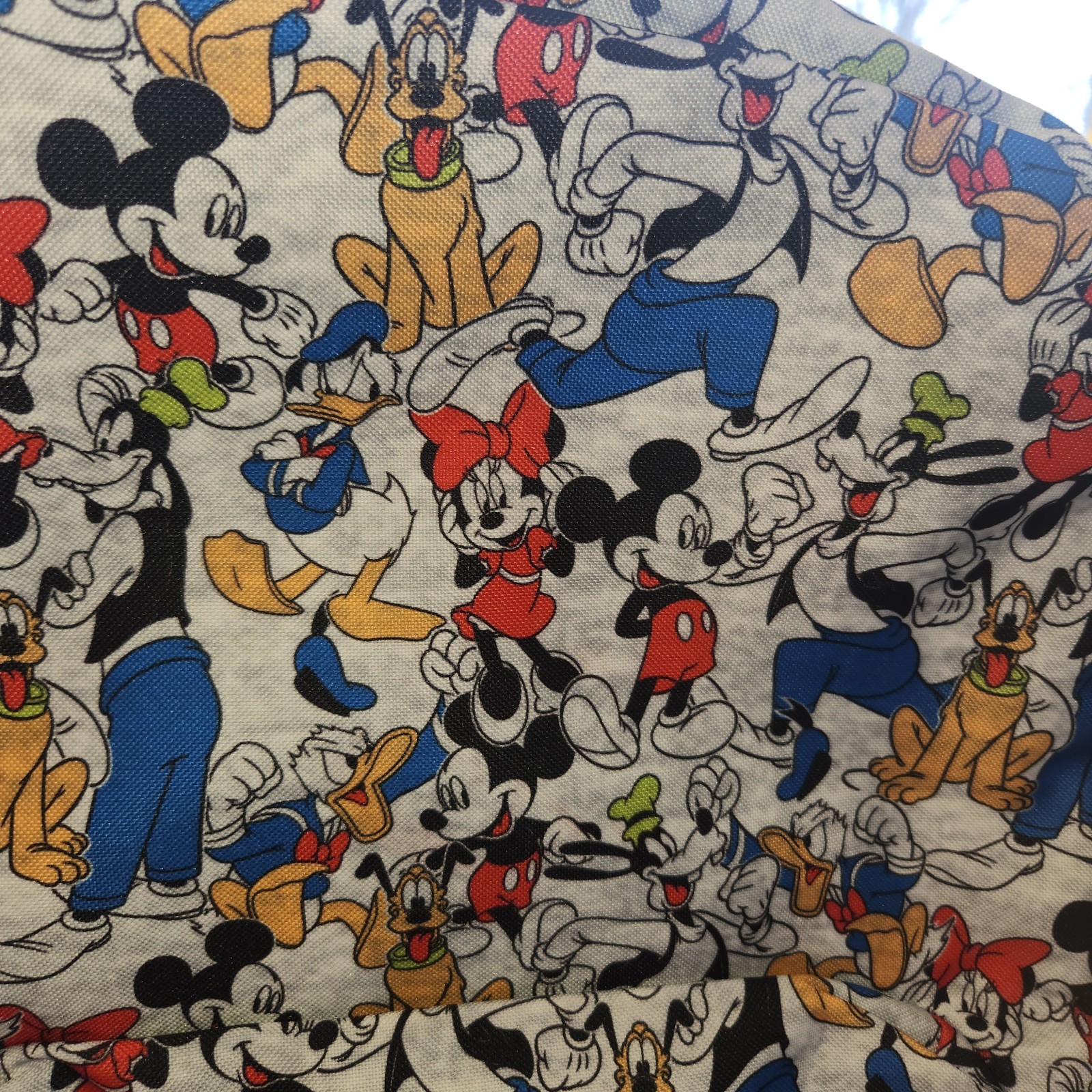 Disney Parks Mickey And Friends All Over Book Bag Back Pack NEW W/ Tag