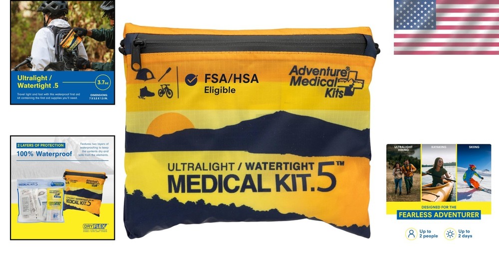 Adventure First Aid Kit - Compact & Waterproof Essentials