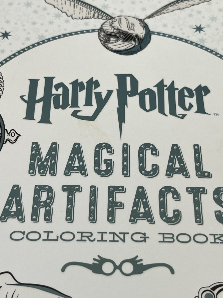 Harry Potter Magical Artifacts Coloring Book