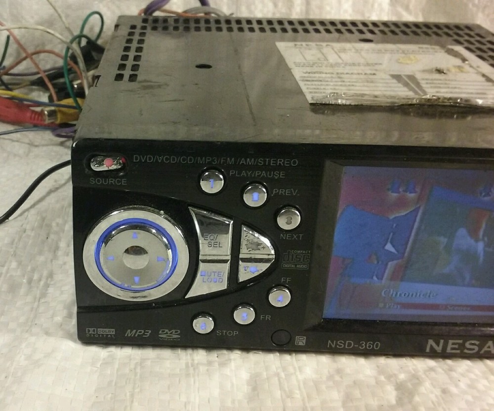 Nesa NSD 360 DVD VCD CD MP3 Player Receiver