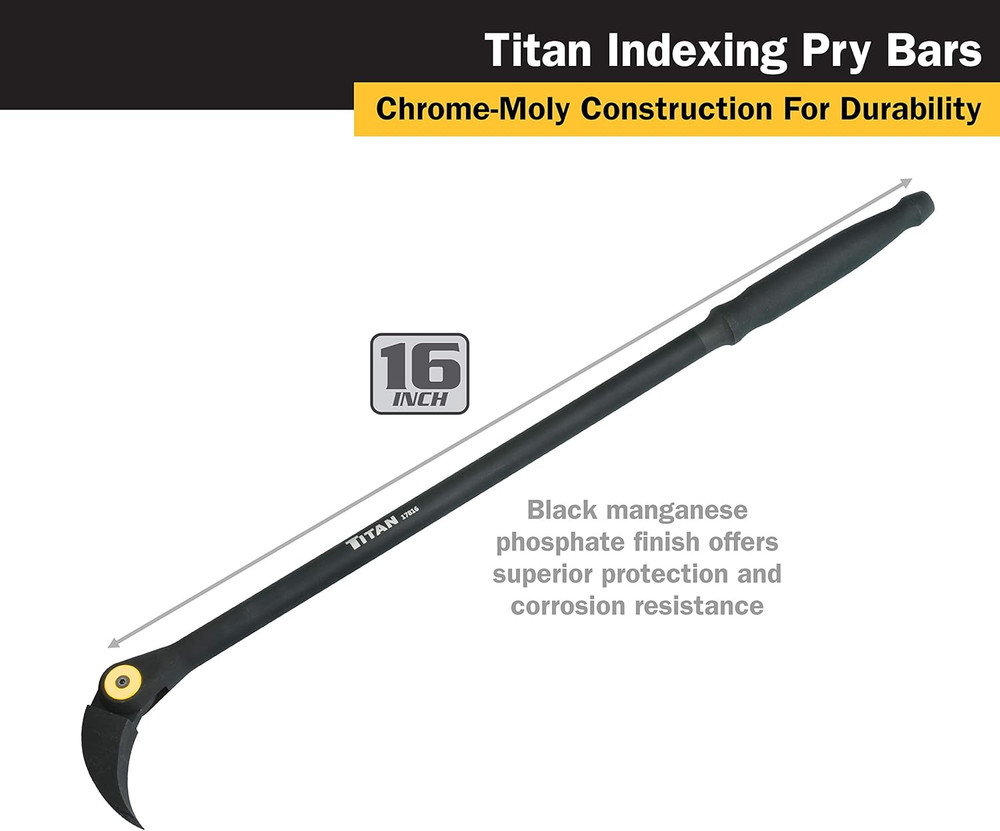 17816 Indexable Pry Bar, 16"