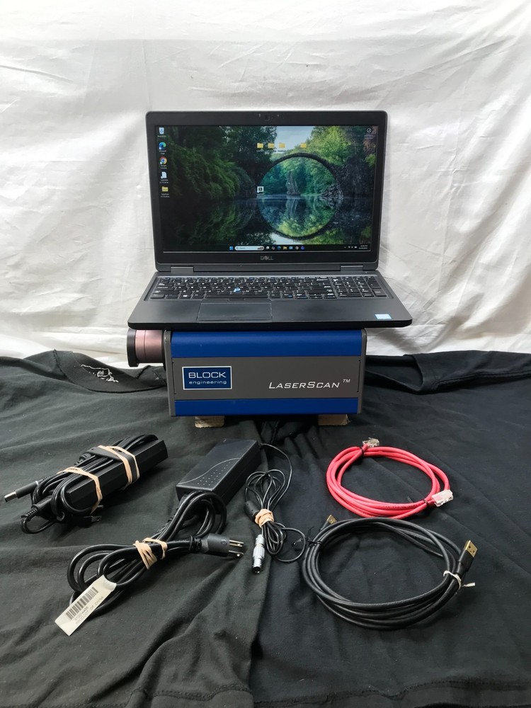 BLOCK ENGINEERING LASER SCAN scanner Analyzer chemical detection Spectroscopy