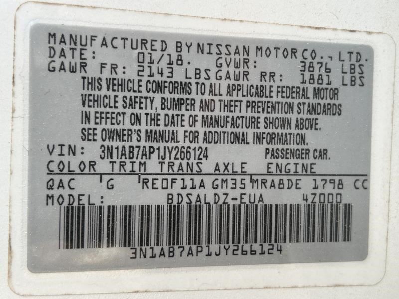 SENTRA 2018 High Mounted Stop Light 104578377