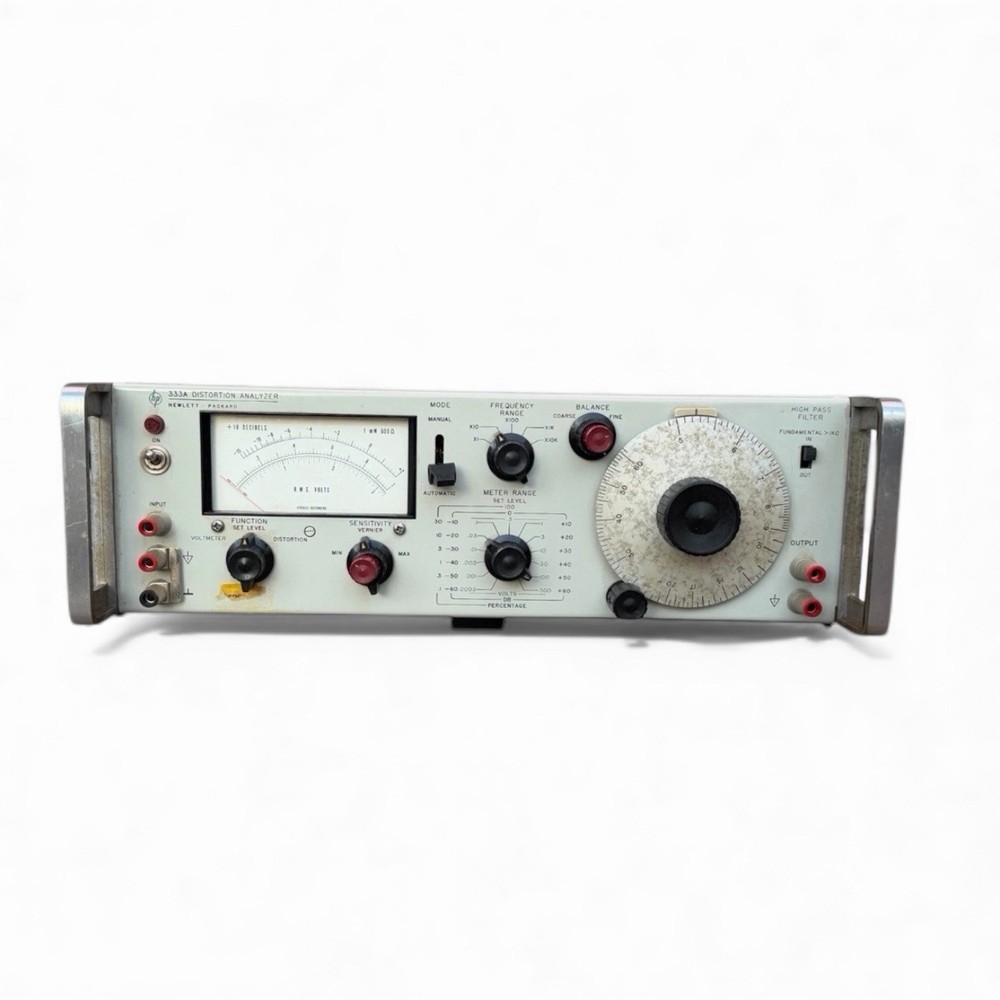 Hewlett Packard Model 333A Distortion Analyzer - HP