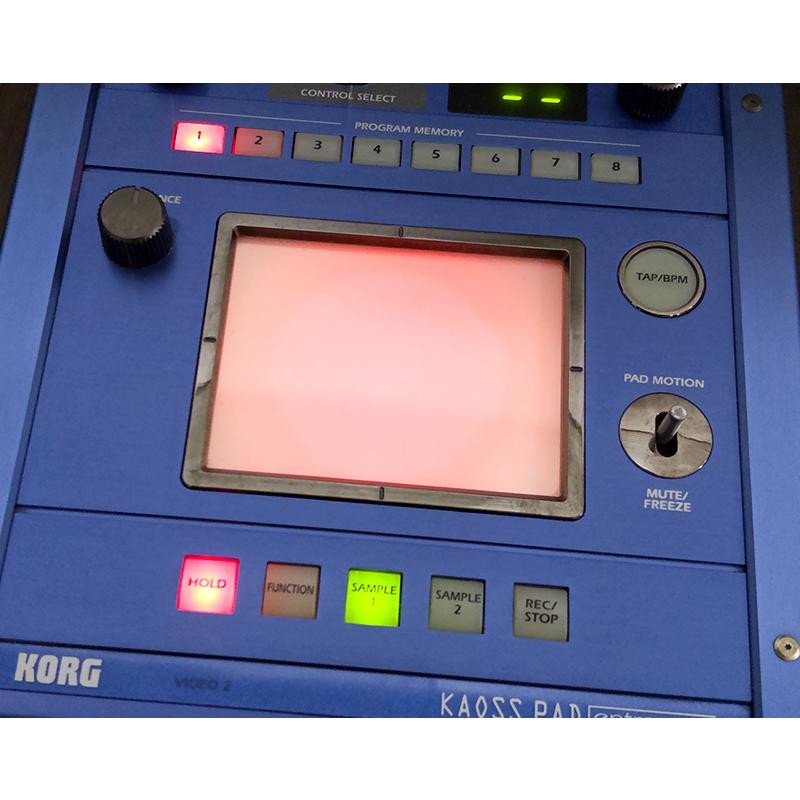 KORG KAOSS PAD Entrancer KPE1 Audio Video Effects Processor Tested Working Unit
