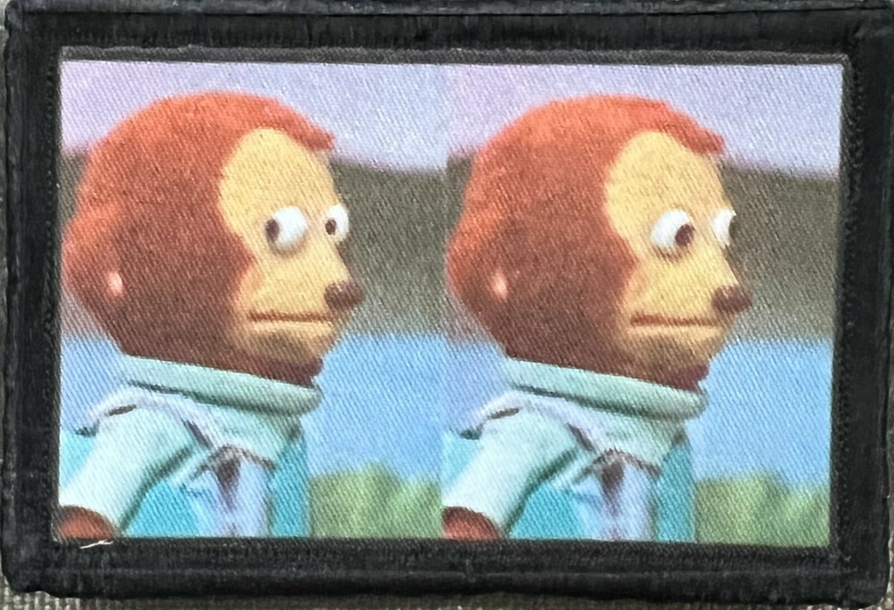 Emotional Support HUMAN Do Not Pet Funny Morale Patch