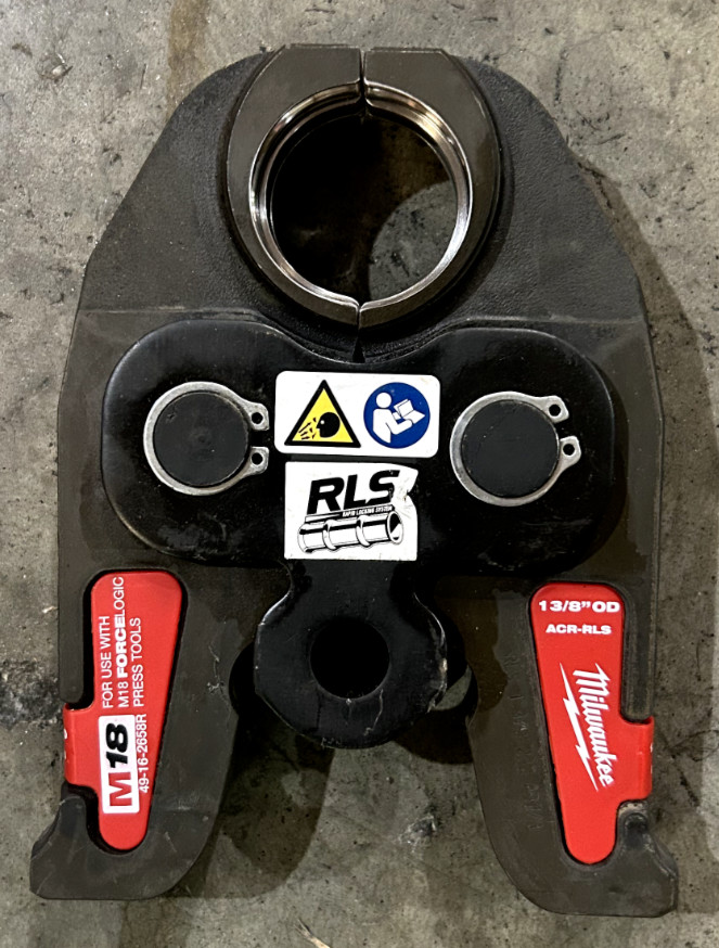 Milwaukee 49-16-2658R  1-3/8" RLS Press Jaw for M18 FORCE LOGIC Press Tools