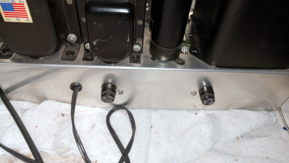 Pair KT77 Tube Mono Amplifiers Ultra Linear Eico Transformers Work Great