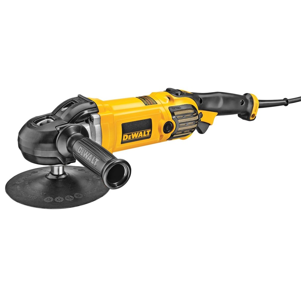 DEWALT Buffer Polisher, 7in9in, 12 amp, Variable Speed Dial 03,500 RPM’s, Sof...