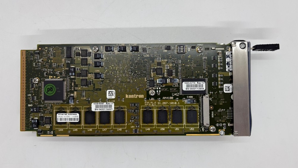 Kontron AM4100 AMC Hot-Swappable 1.5 GHz Dual-Core PowerPC Processor Module