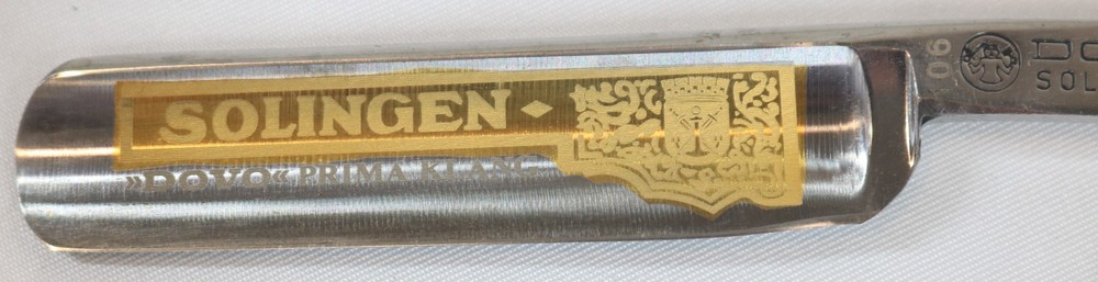 DOVO Prima Klang Solingen Straight Razor Beutiful
