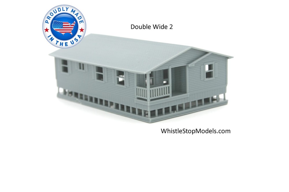 N Scale Double Wide Trailer house 2