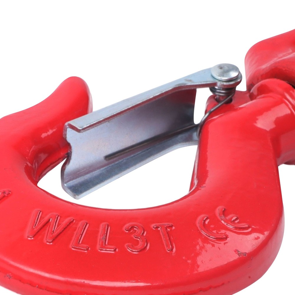 3 Ton 5/8" Locking Swivel Hook Grade 80 Lifting Hook Rigging with Latch