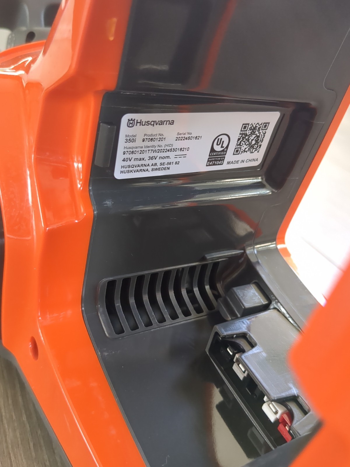 Husqvarna Power Axe 350i 40 volt Tool Only *No Battery*