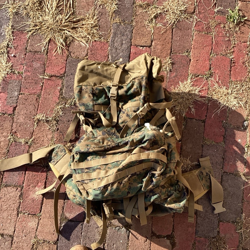 USMC Issue MARPAT ILBE Arc’teryx Proper USGI Rucksack Backpack, Camo Backpack