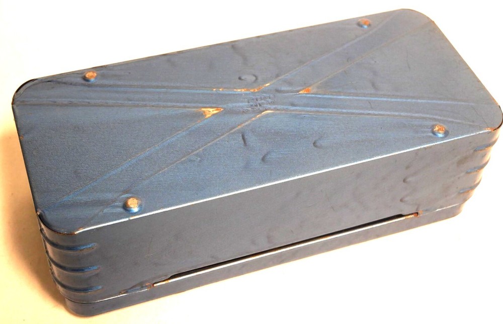 Vintage Tackle Box Blue