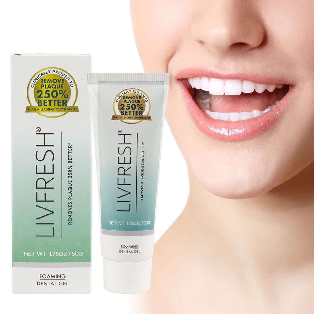 Toothpaste Gel Clinically Proven to Remove Plaque