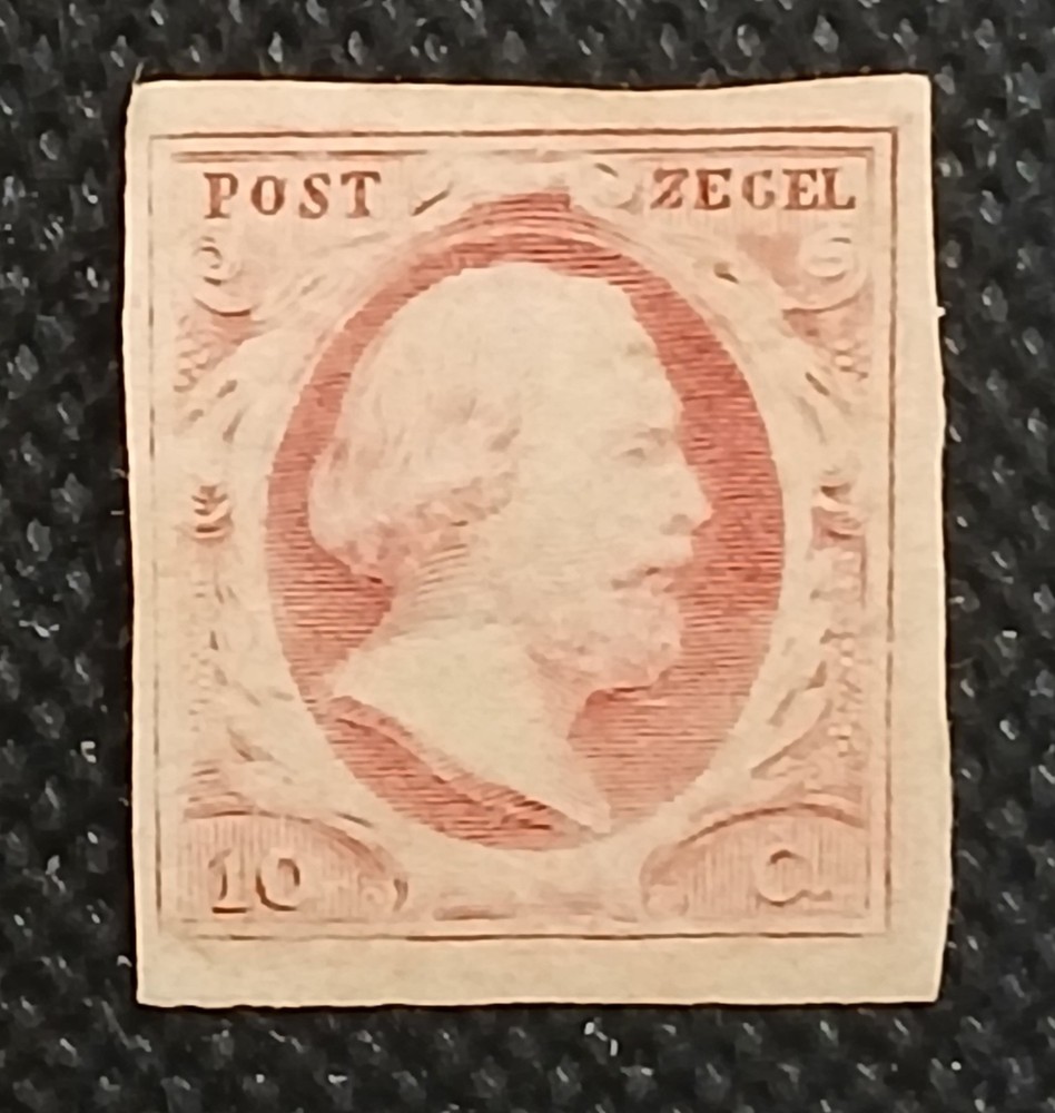 Netherlands 1852 Scott #2 Mint Cert