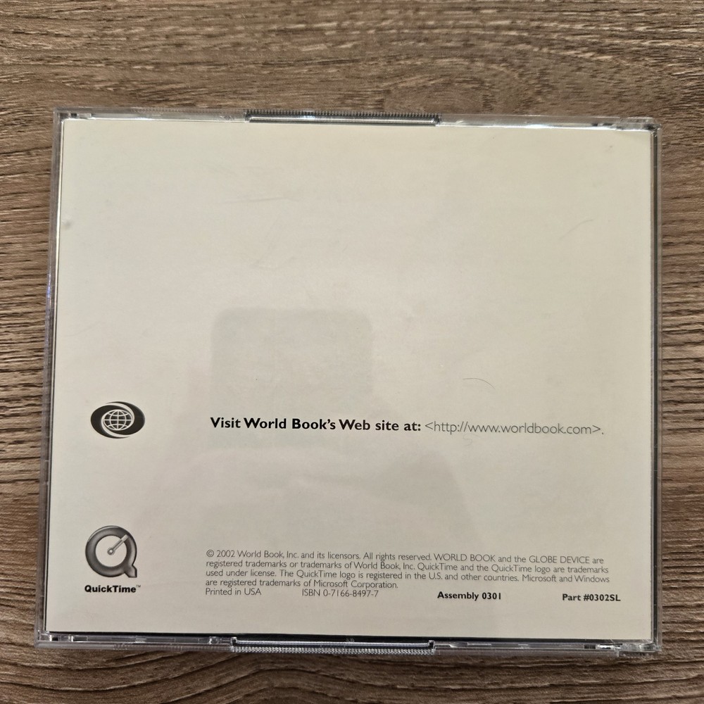 World Book : 2003 Deluxe Edition User Guide (CD World Book 2003) SOFTWARE