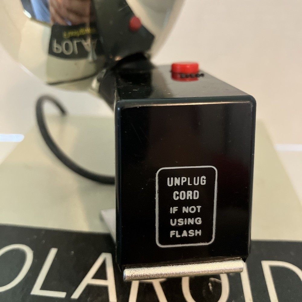Polaroid 268 Flash gun no bulb Unknown Working Condition