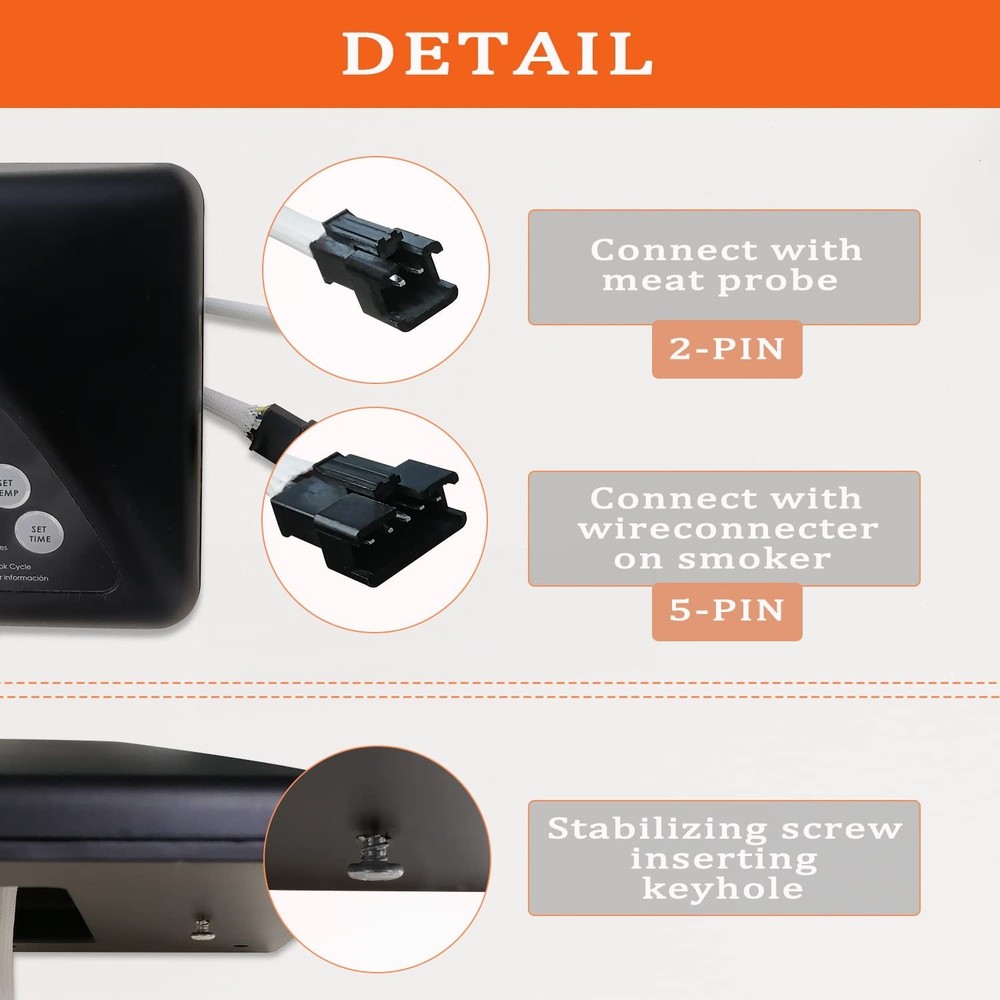 Digital Control Panel Replacement Parts 9907100001, Compatible with Masterbui...