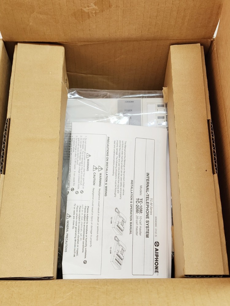AiPhone TC-10MD 10-Call Master Station with Handset & Selective Door Release
