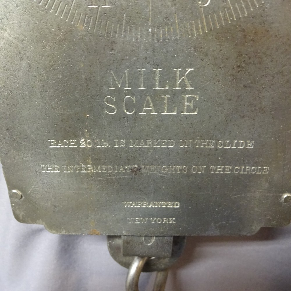 Antique Chatillon’s "Improved Circular Spring Balance Milk Scale", 60 Pound