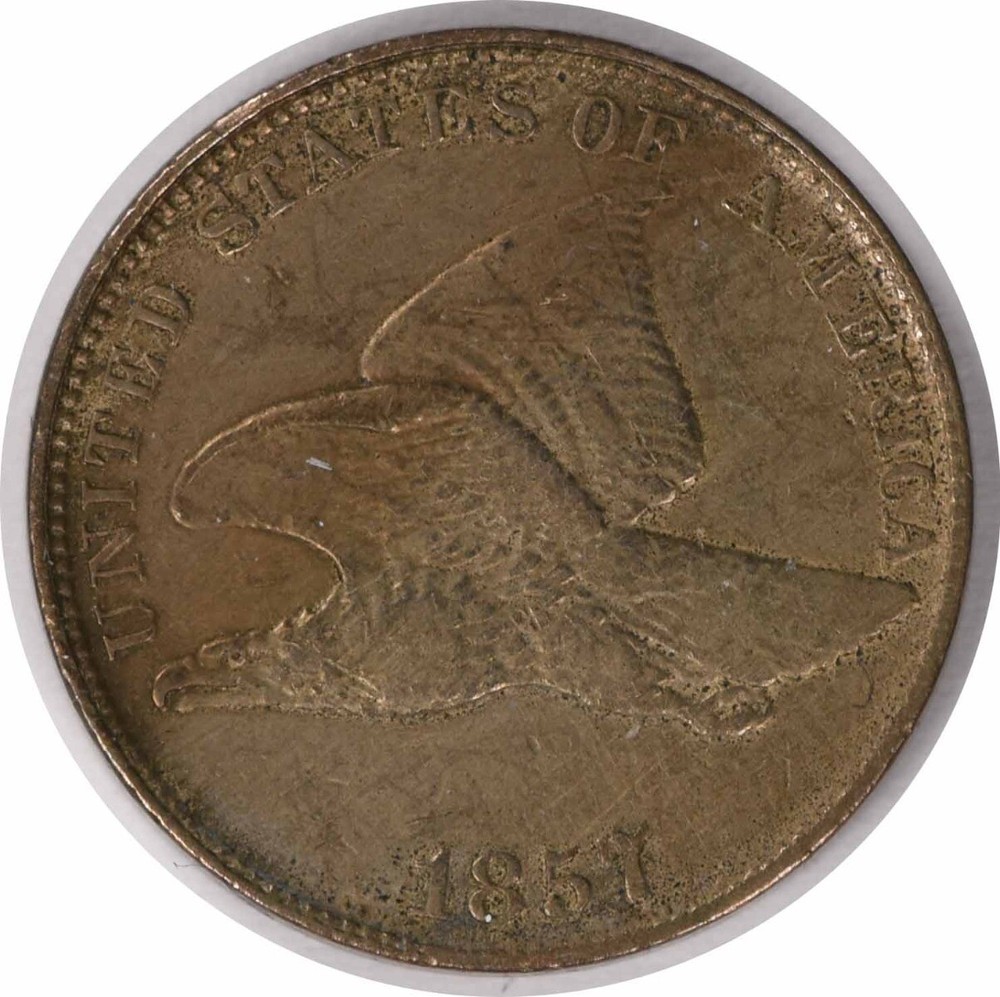 1857 Flying Eagle Cent EF Uncertified #208