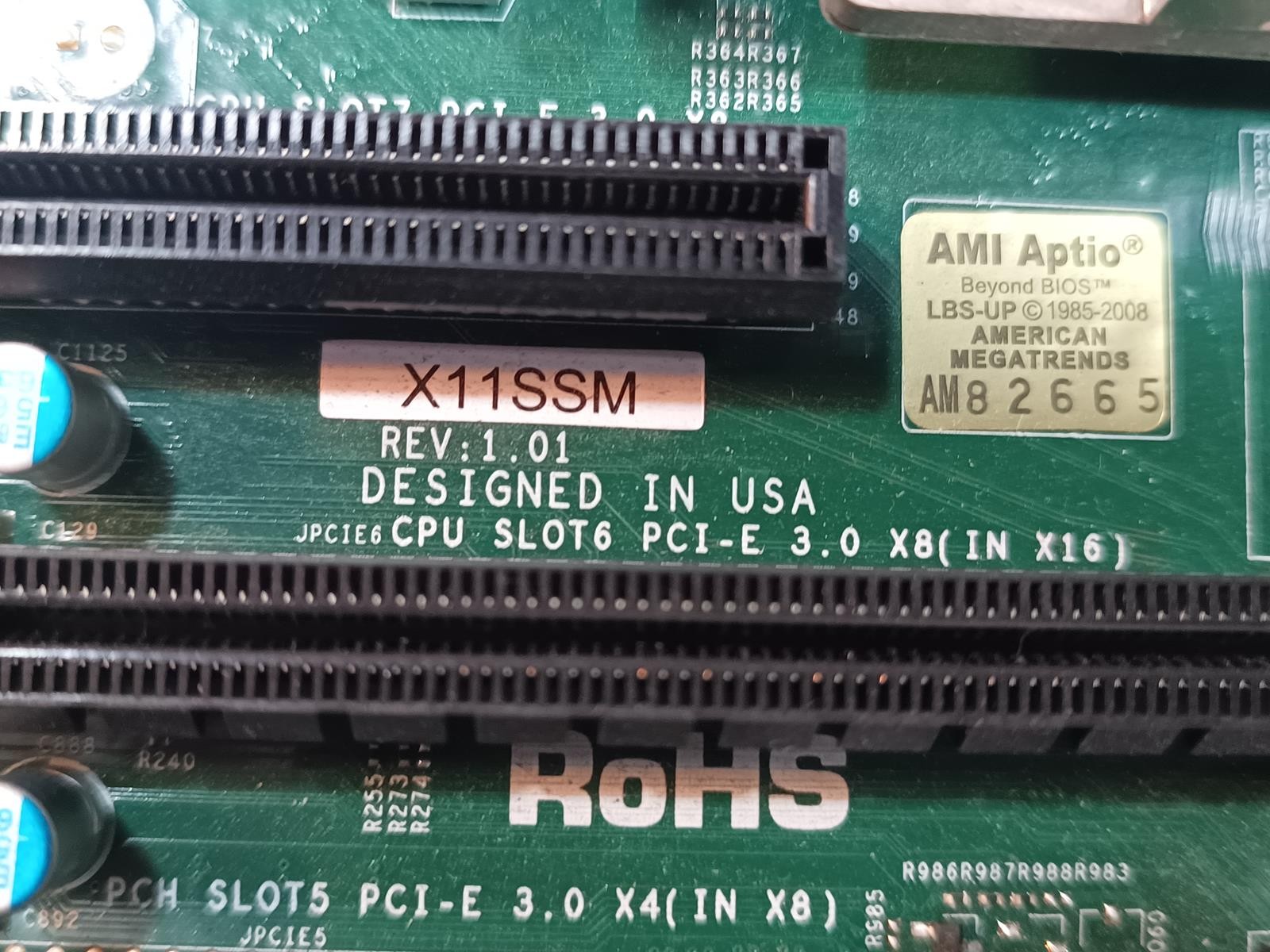 Supermicro X11SSM Server Motherboard C236 LGA1151 ECC DDR4 Micro-ATX Board