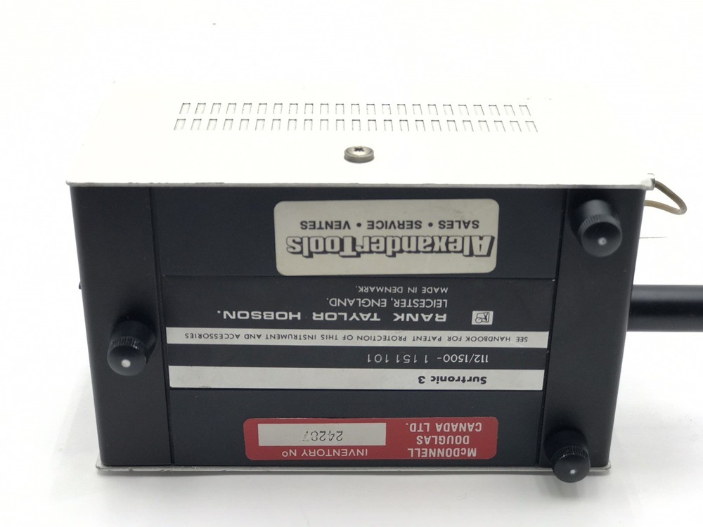Taylor Hobson Surtronic 3 Surface Profilometer Roughness Tester