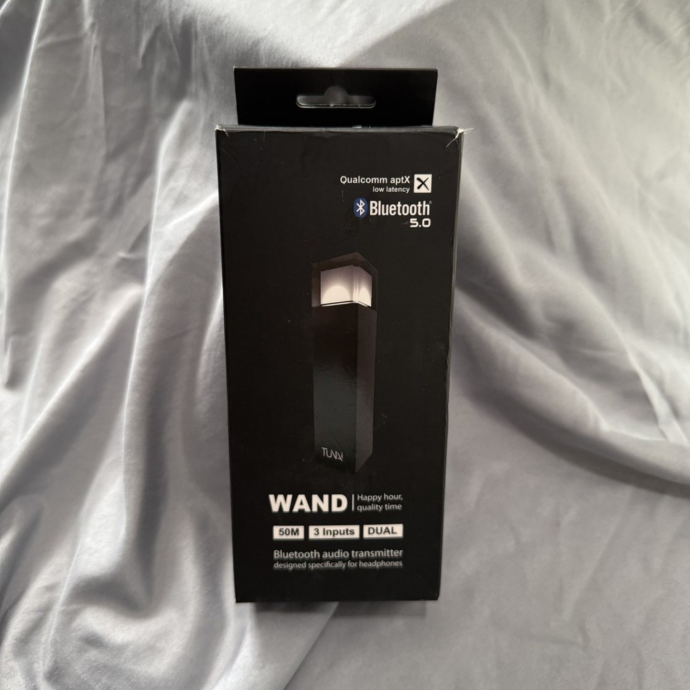 Wand aptX Low Latency Long Range Bluetooth Transmitter - Wireless Audio BT 5.0