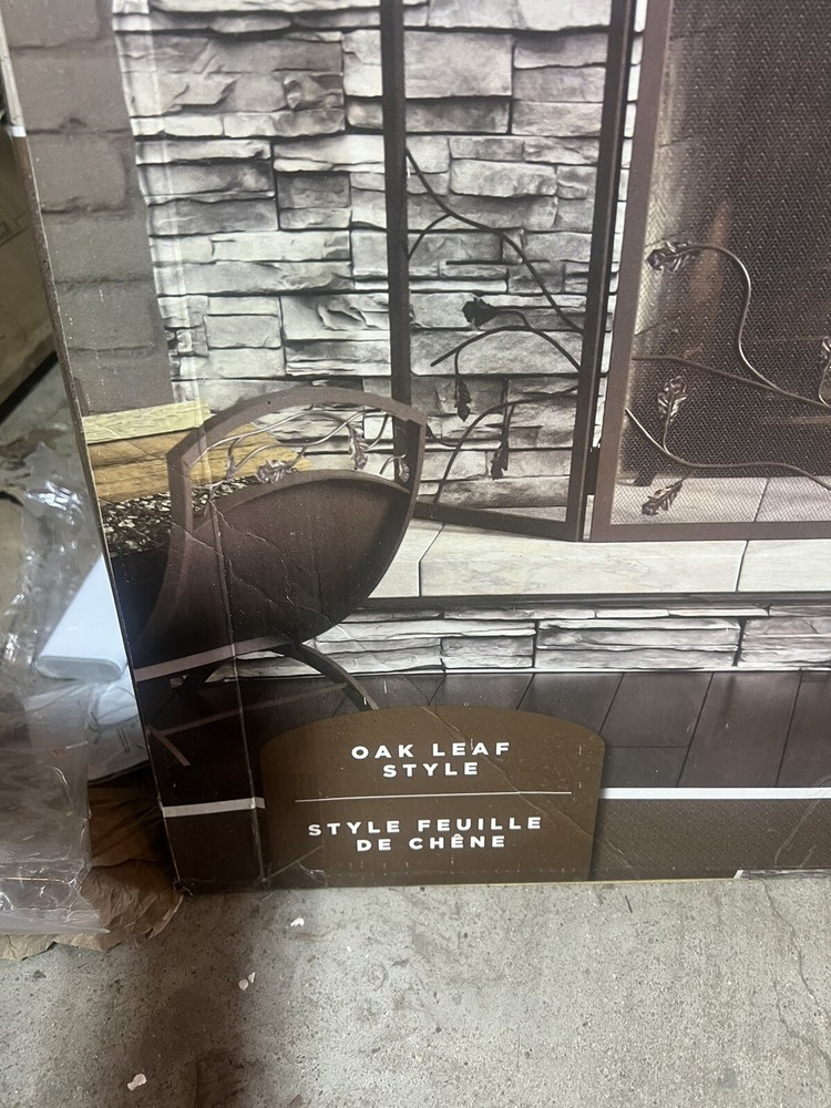 Open Hearth Fireplace Screen 32x50