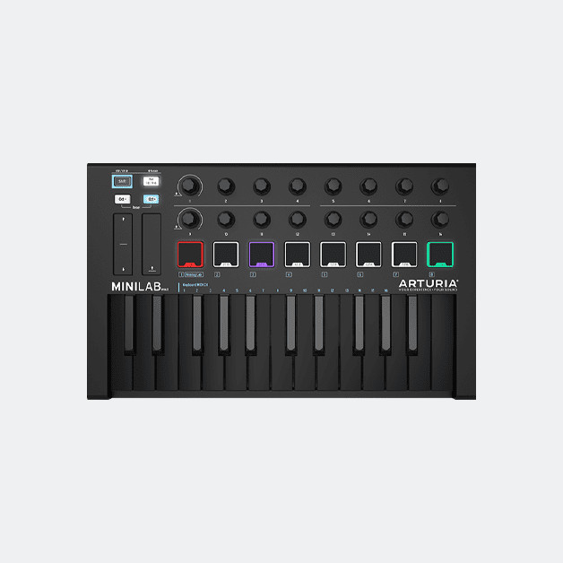 Arturia MiniLab Mk II 25-Key Controller - Black