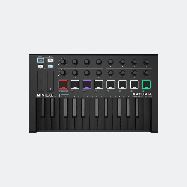 Arturia MiniLab Mk II 25-Key Controller - Black
