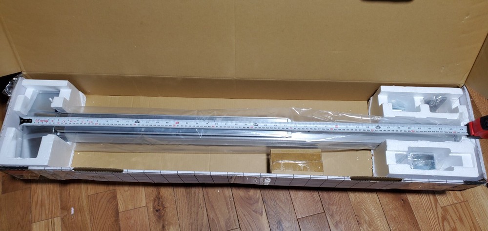 New Hager 4500 Series Push Emergency Panic Exit Device 44" Satin Chrome