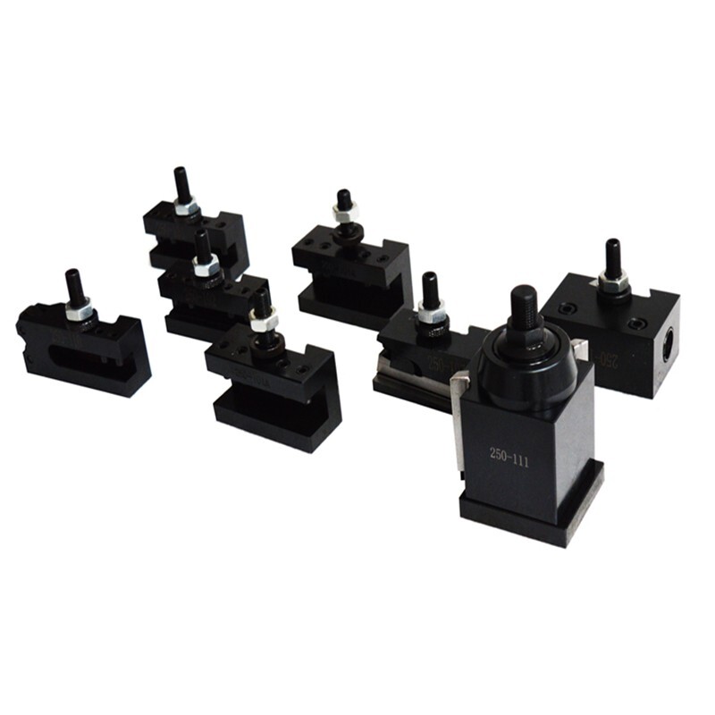 8 PCS/Set Machine Tool Fixture High Precision Quick Change Tool Post Lathe