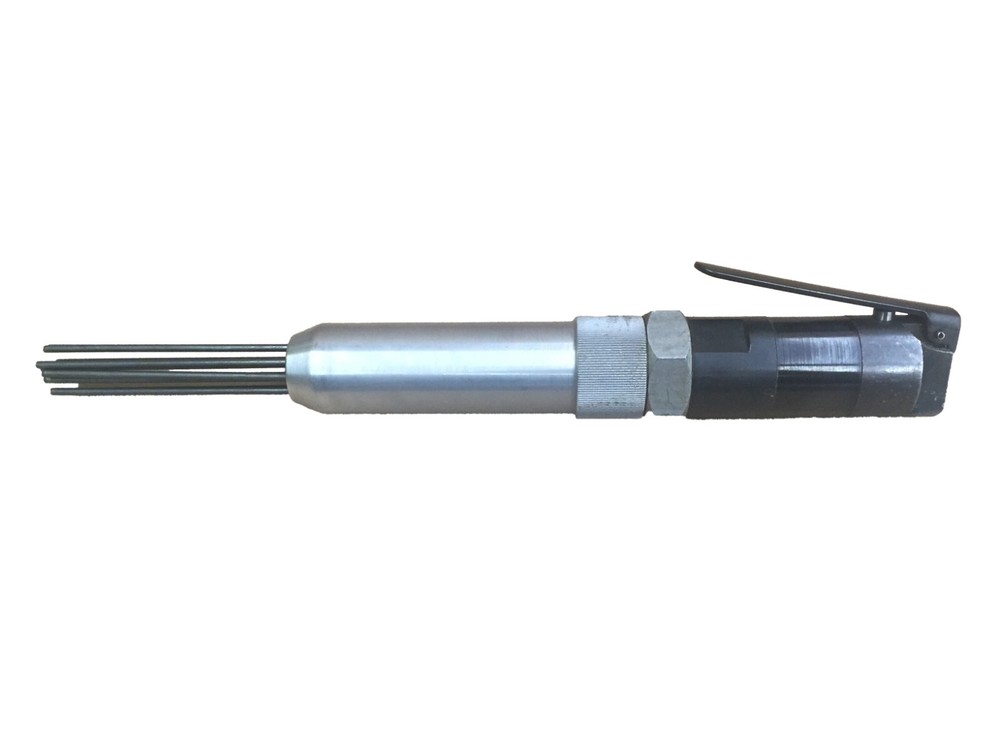 Pneumatic Needle Scaler Paint Removal Tool Straight Lever
