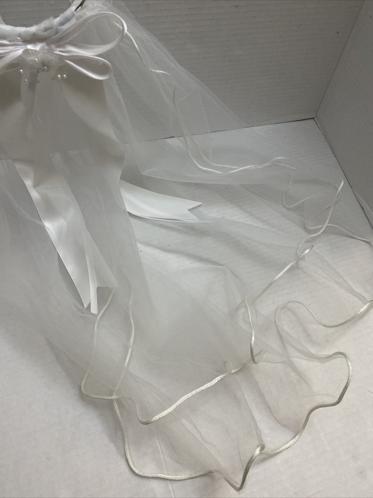 First Holy Communion Vail with purse Vail crown new