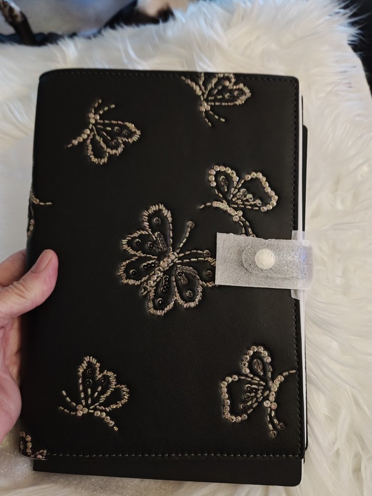 Coach Butterfly Notebook Smooth Leather