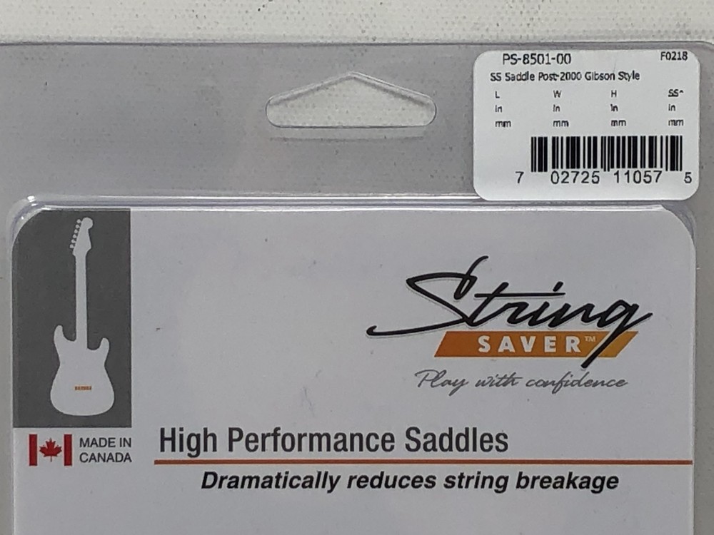 Graph Tech String Saver High Performance Saddles - PS-8501-00 2000 Gibbson Style