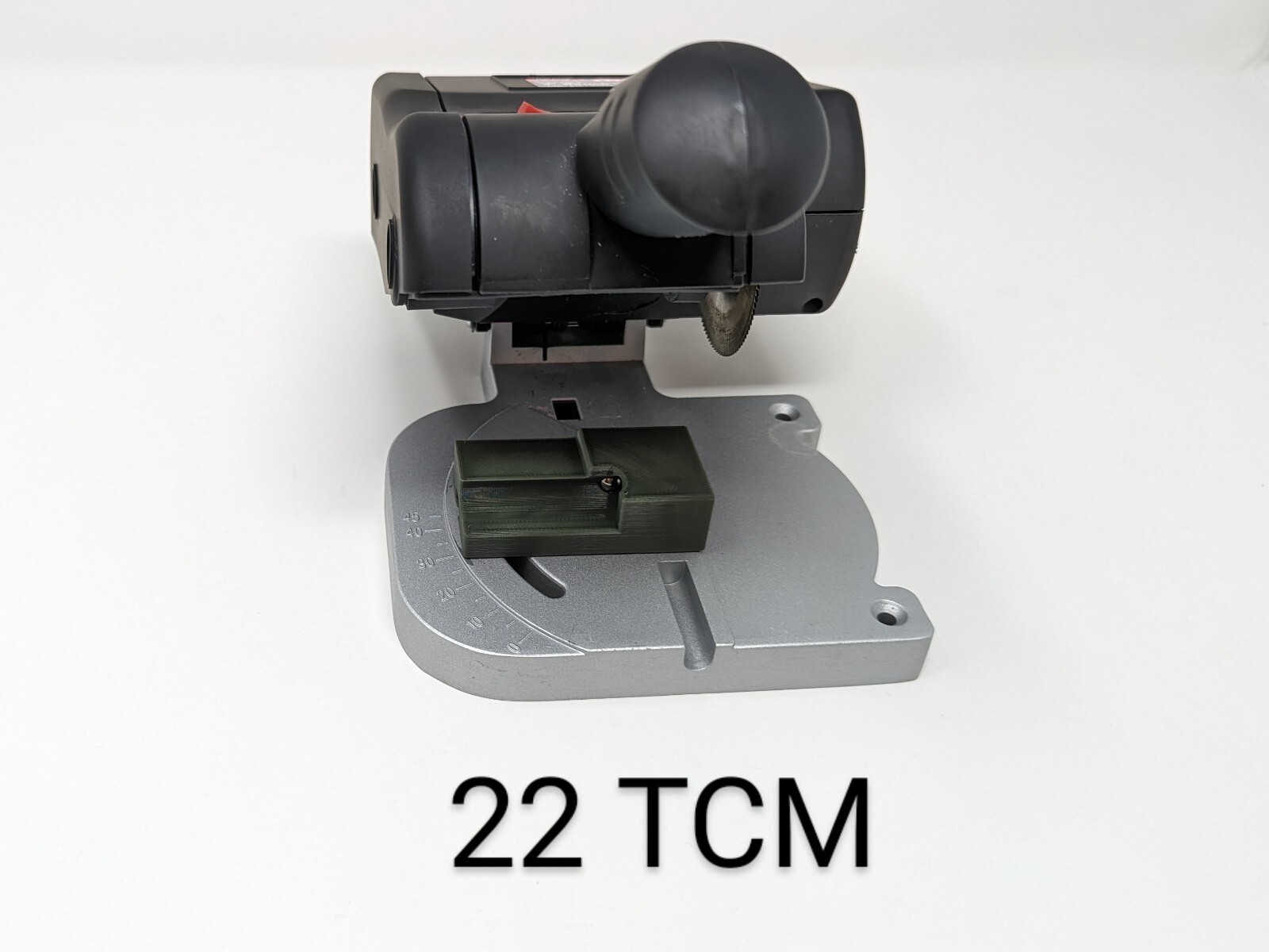 22 TCM Cut off Trimming Jig Auto-Ejecting Brass Case Trimmer